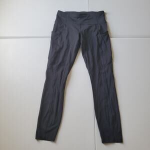 Lululemon Pants Fast and Free Womens 6 Black High Rise 5 Pocket Leggings